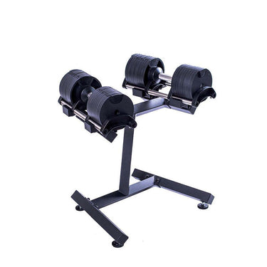 Livepro - Adjustable Dumbbells With Rack 2 to 32Kg - LP8006